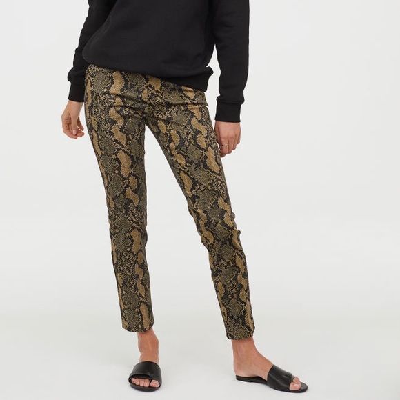 h&m snake pants